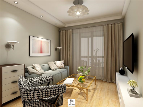 洛陽裝修效果圖,80㎡小戶型裝修案例