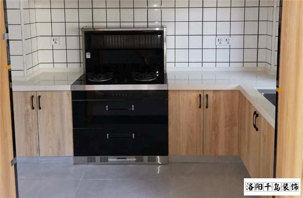 集成一體灶,節能省空間