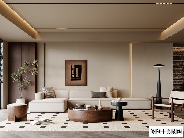 極簡(jiǎn)風(fēng)客廳裝修