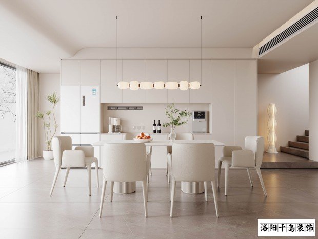 現(xiàn)代簡(jiǎn)約風(fēng)餐廳裝修案例